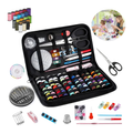 Kit 172 Pcs Costura Rápido Estojo Linhas Agulhas Alfinetes