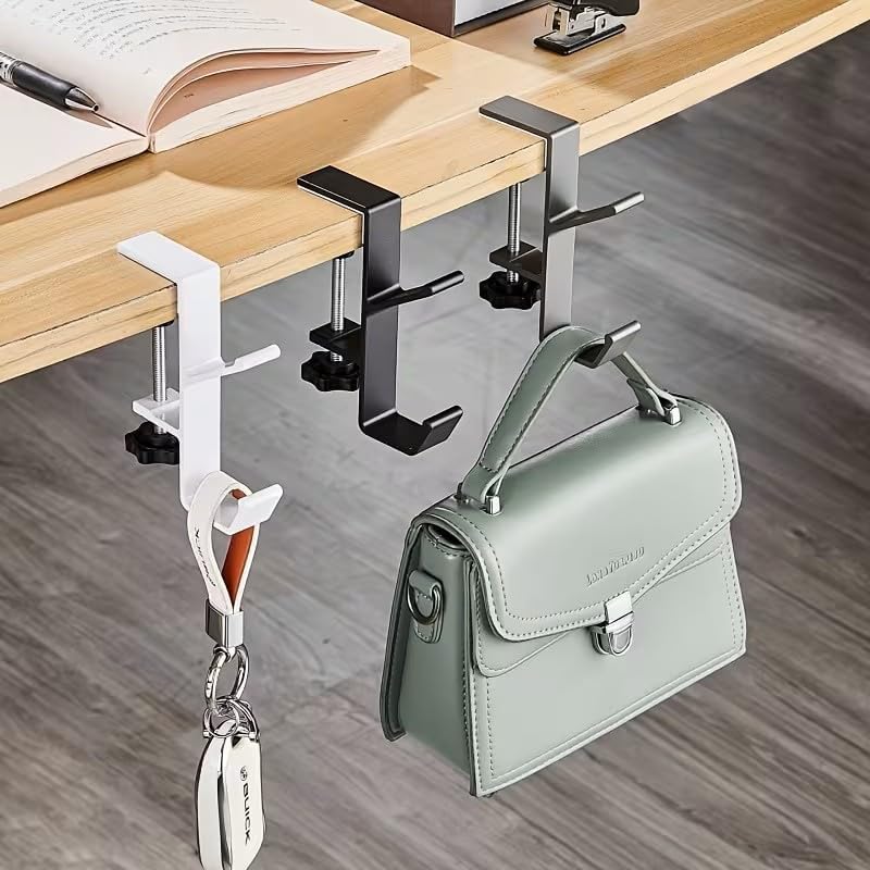 Bag Hanger Hook Bolsa Portátil Ganchos Escolares Para Mesas