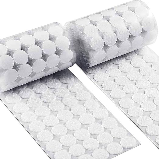 Fecho De Contato Bolinhas Autocolante 1,5cm 200pares Premium