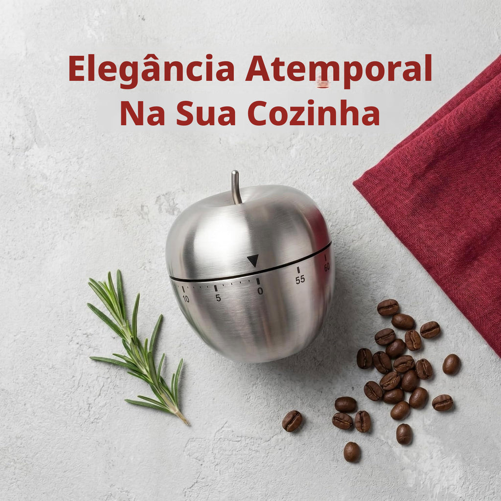 Formato De Maçã Temporizador Mecânico Sf Para Cozinhar Ovos
