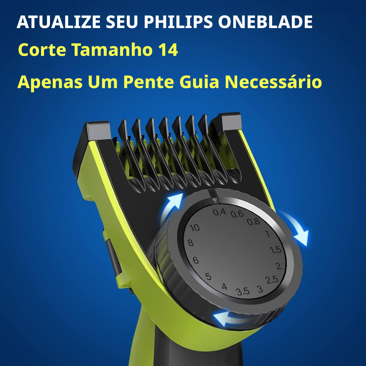 Kit Pente Ajustável + Par De Pentes Compatível Com One-blade