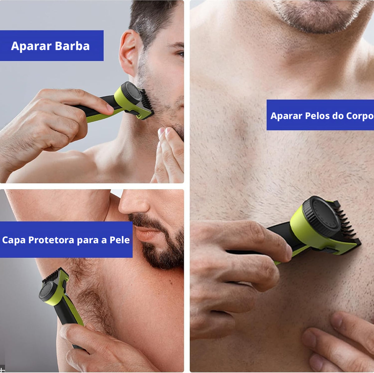 Kit Pente Ajustável + Par De Pentes Compatível Com One-blade