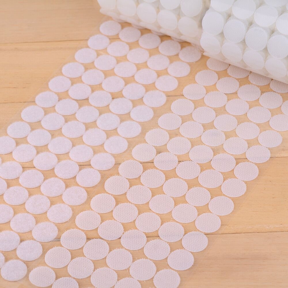 Fecho De Contato Bolinhas Autocolante 1,5cm 200pares Premium