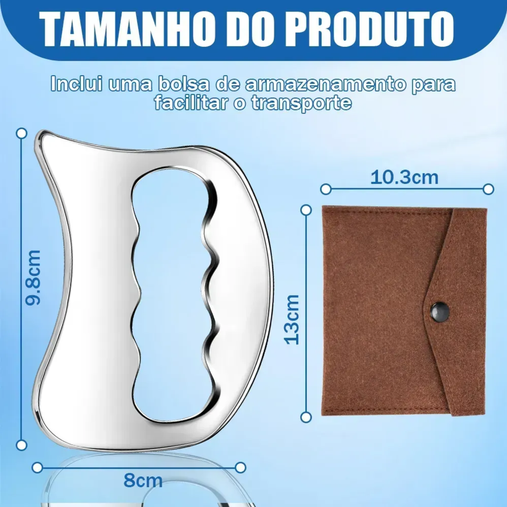 Liberação Miofascial Soco Soqueira Estética Inox Alivia Dor