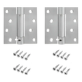 Dobradiça Inox Mola Fechamento Automático 4 X 3.5 Portas