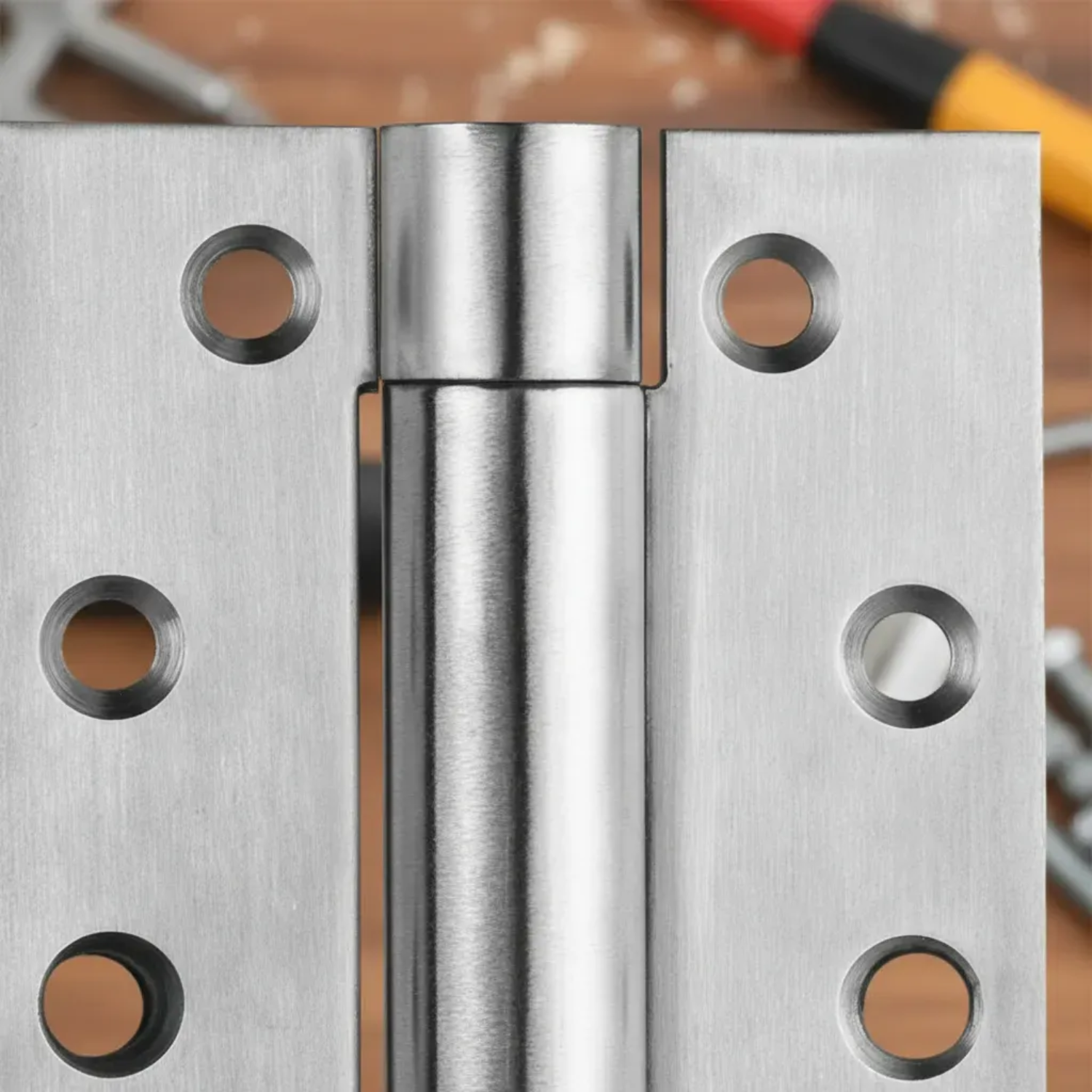 Dobradiça Inox Mola Fechamento Automático 4 X 3.5 Portas
