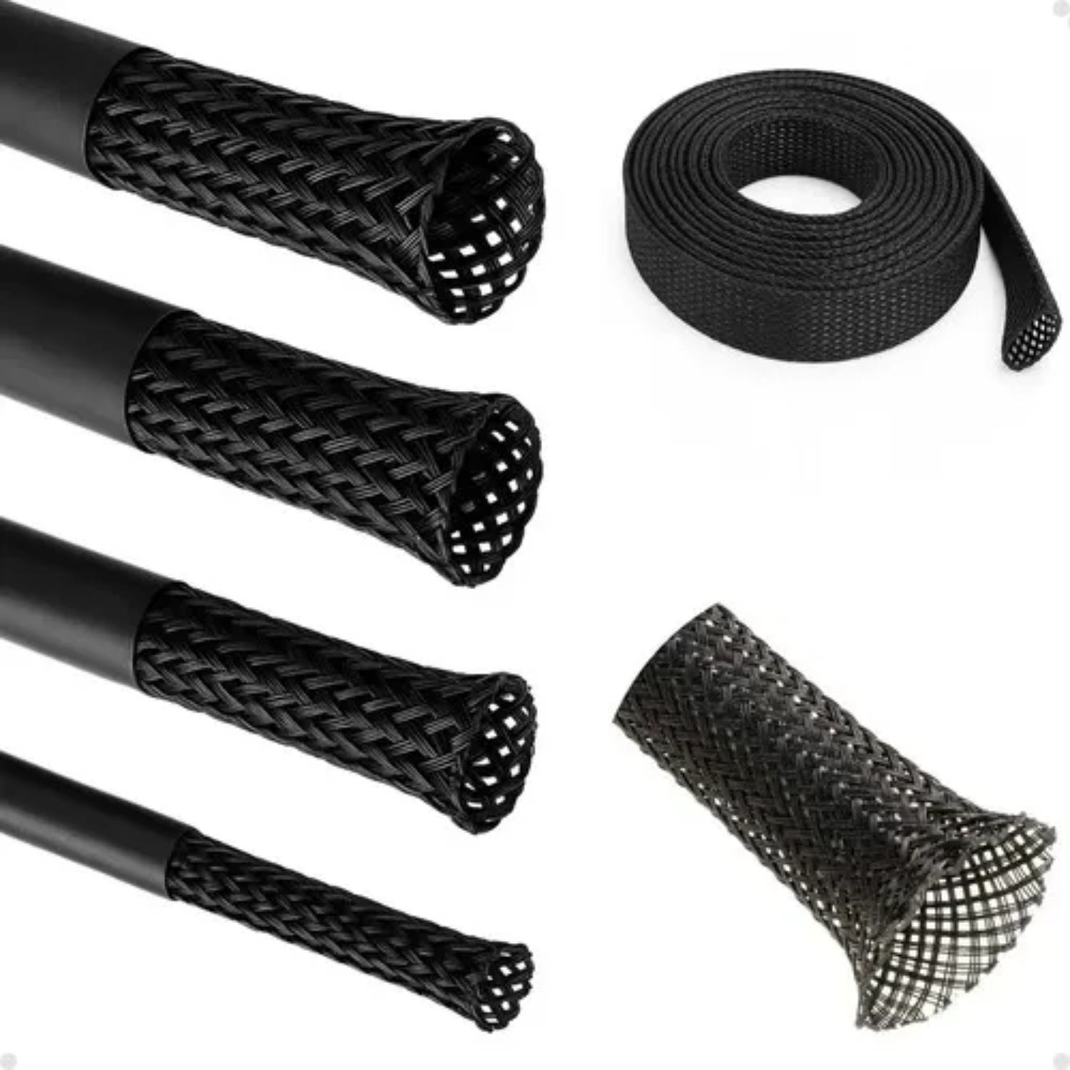 Kit Malha Náutica Expansiva Mundo Peças 20m 3mm 6mm 8mm 12mm