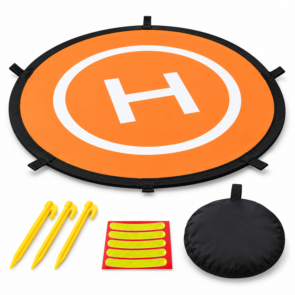 Pista De Pouso E Decolagem Para Drone Heliponto Landing 75cm