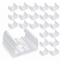 50pcs Clips De Fixação Para Fita Led De Um Lado