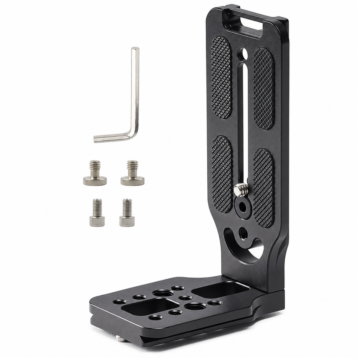 Plate Tripé Gimbal P/ Câmera Na Vertical L Suporte Alumínio