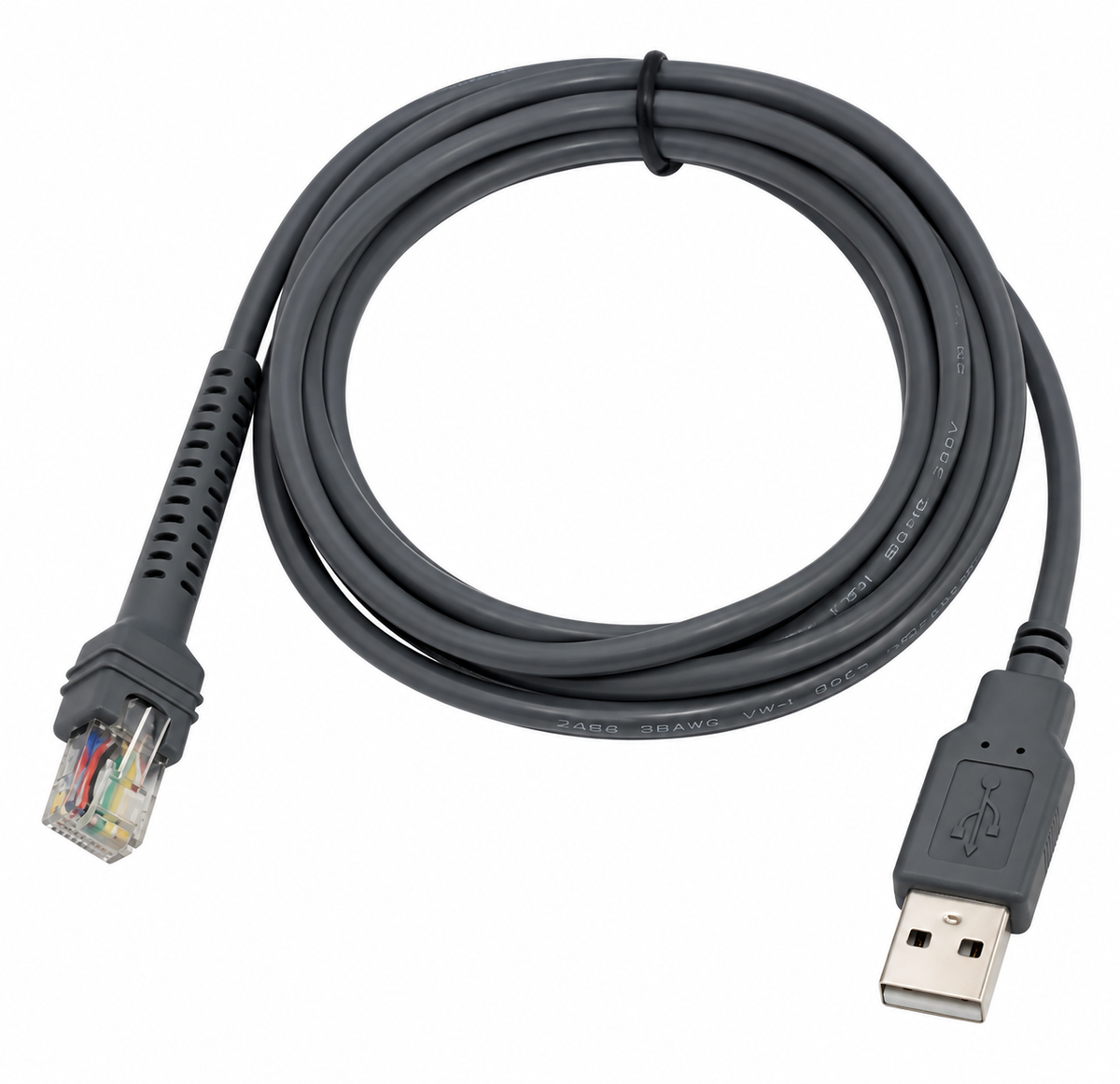 Cabo USB para Leitores Motorola/Zebra – CBA-U01-S07ZAR