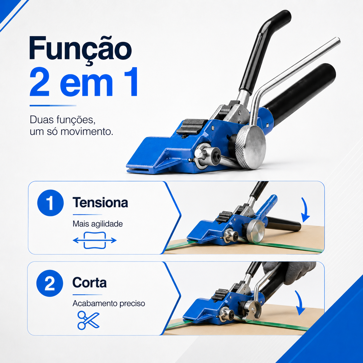 Tensor De Fleje Manual Flejadora Esticador De Fita