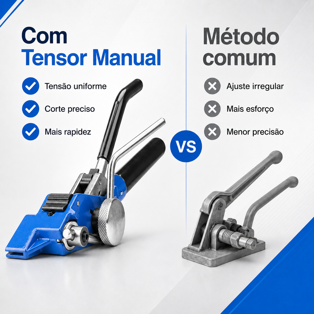 Tensor De Fleje Manual Flejadora Esticador De Fita