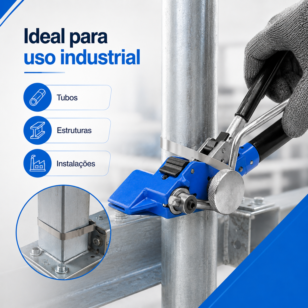 Tensor De Fleje Manual Flejadora Esticador De Fita