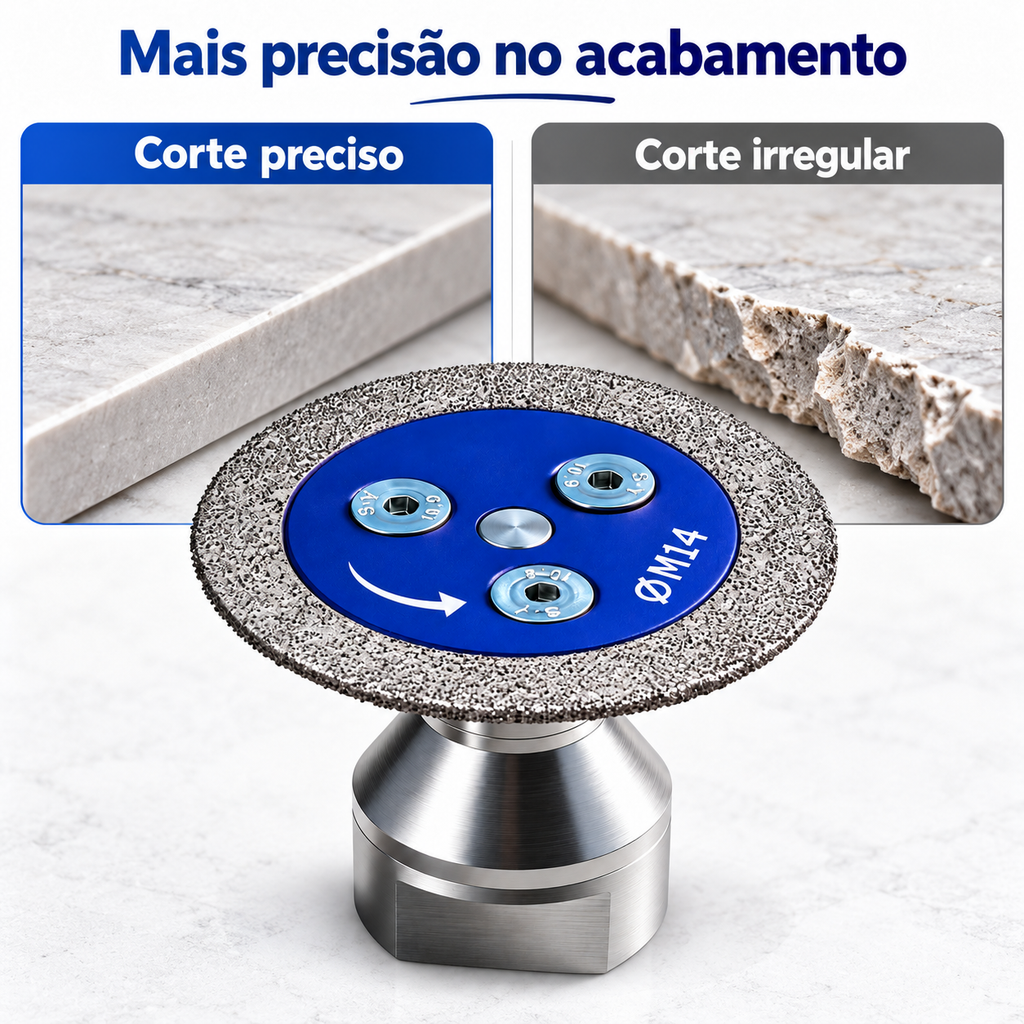 Lâmina De Diamante Para Corte E Desbaste Resistente 1 Un