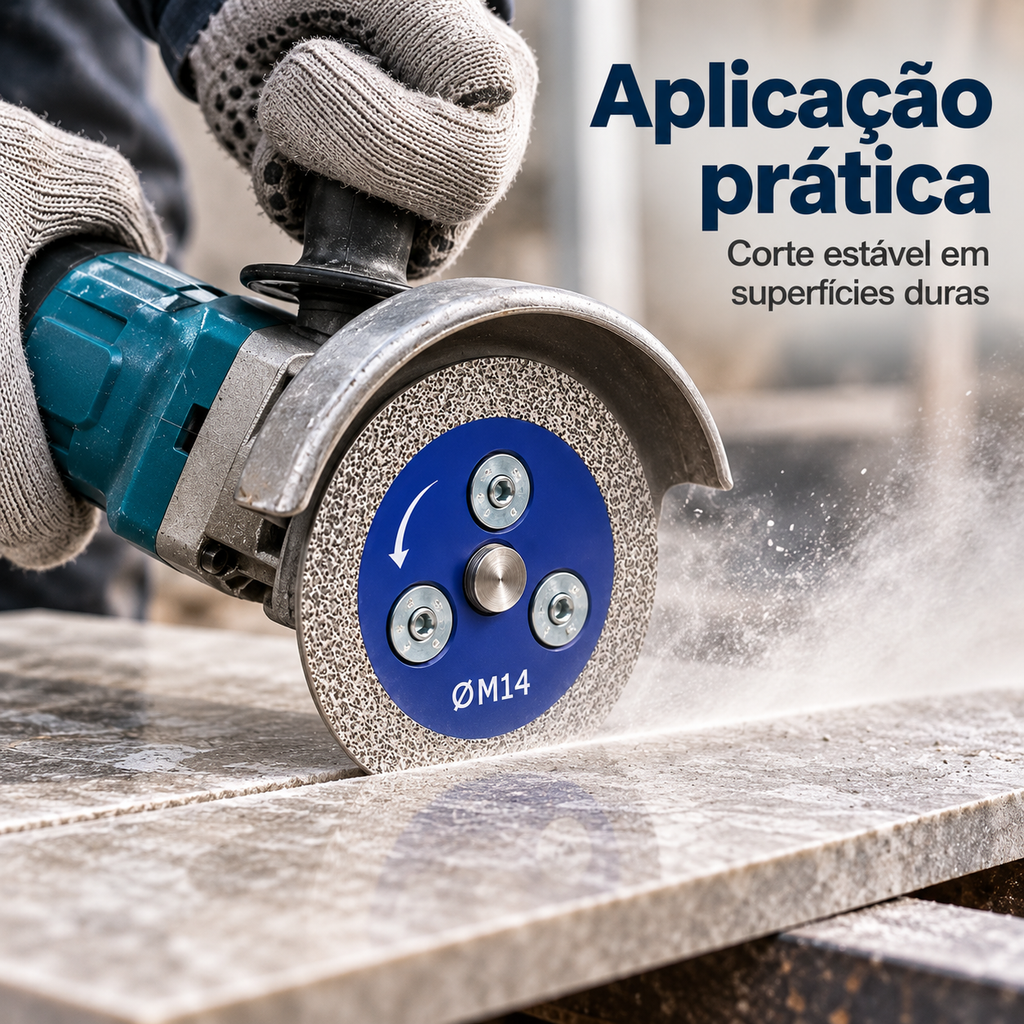 Lâmina De Diamante Para Corte E Desbaste Resistente 1 Un