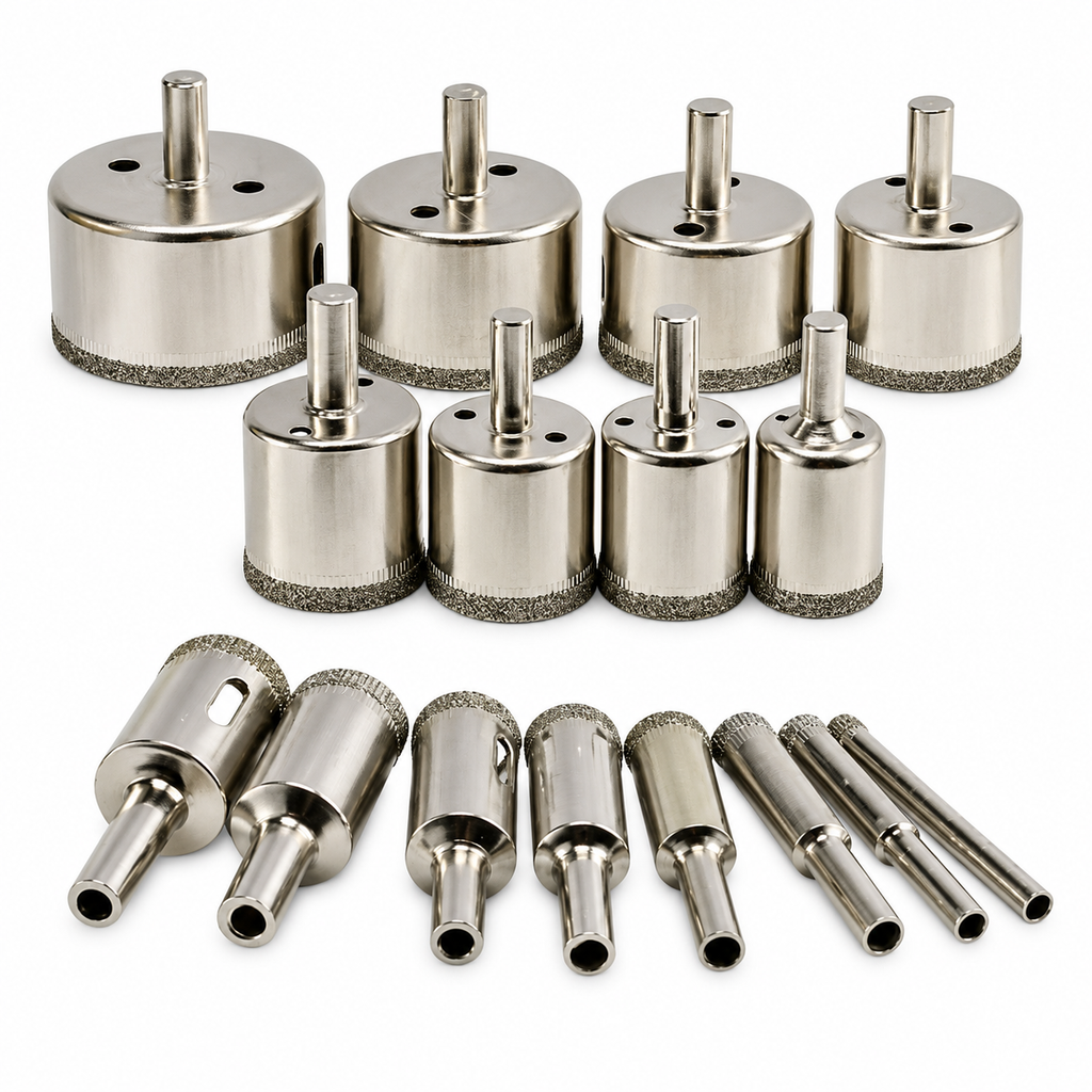 Ogo 16 Brocas Diamantadas Serra Copo Vidro Granito Ceramica