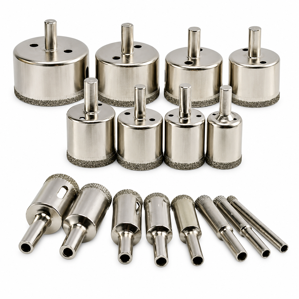 Ogo 16 Brocas Diamantadas Serra Copo Vidro Granito Ceramica