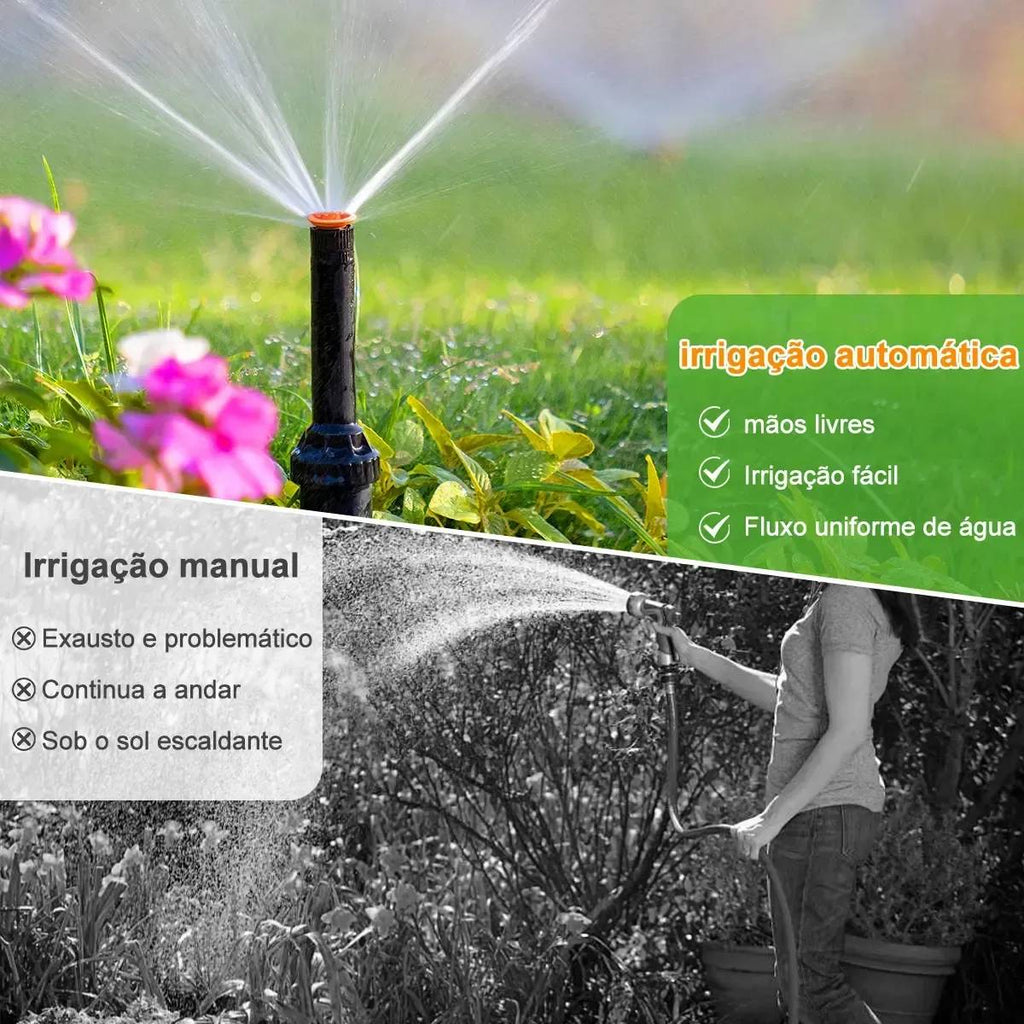 Aspersor Spray 1804 Rain Bird Bocal + Flexível + Bocal C/10