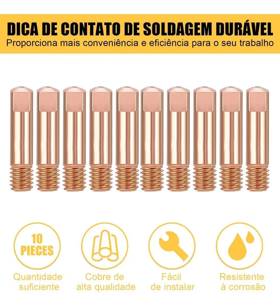 Kit De Bico De Soldagem Para Tochas Mb15, Construção Em