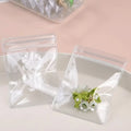 Saco Ziplock Para Jóias Em Pvc Transparente 11x11cm 100unid