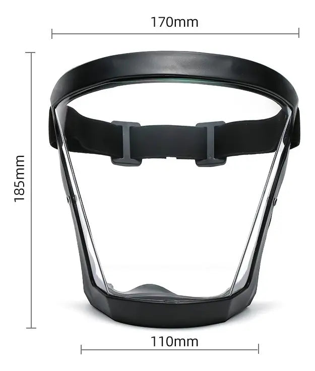 Mascara Para Proteçao Facial Visor Transparente
