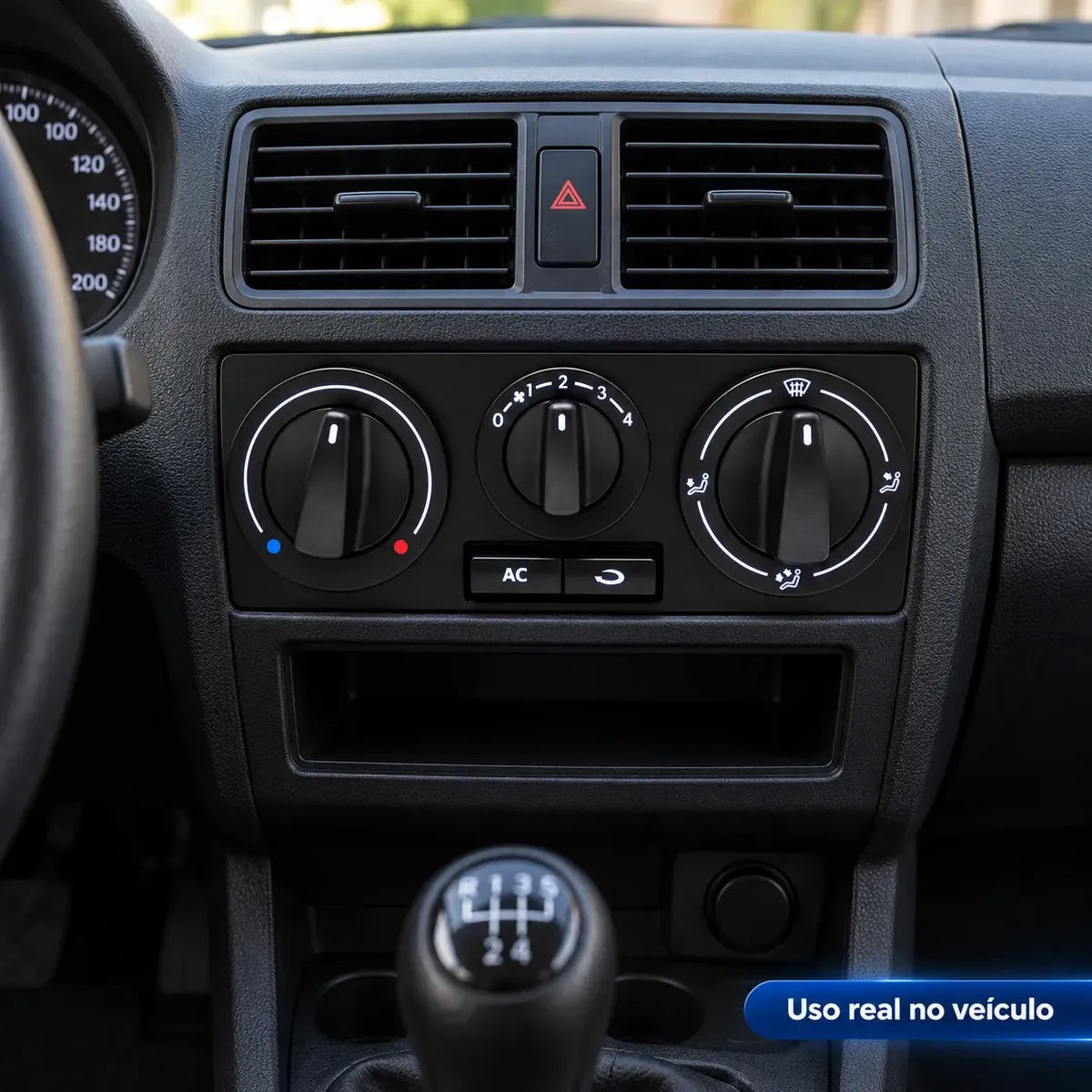 Comando Controle Ar Condicionado Vw Gol Parati Saveiro G3 G4