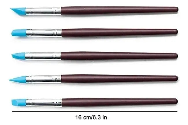 24 Kit De Ferramentas De Esculpir Artesanato De Ceramica