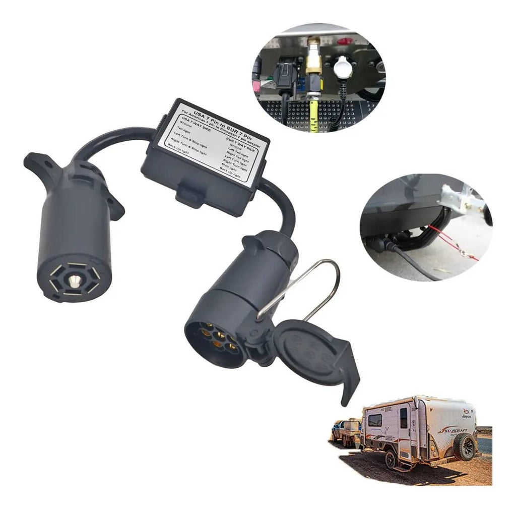 Tomada Adaptador Chicote Reboque Dodge Ram Padrão Usaxbrasil