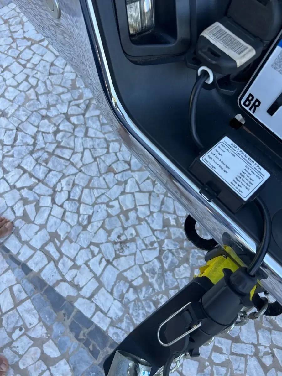Tomada Adaptador Chicote Reboque Dodge Ram Padrão Usaxbrasil