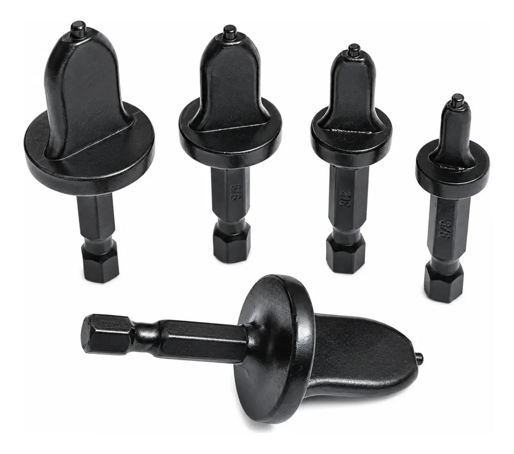 Flangeador De Tubos Cobre E Aluminio Para Furadeira 5 Pcs