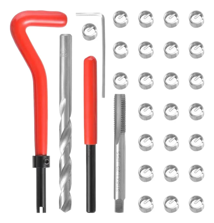 Kit De Reparo De Roscas Conjunto De Ferramentas De Rerosque