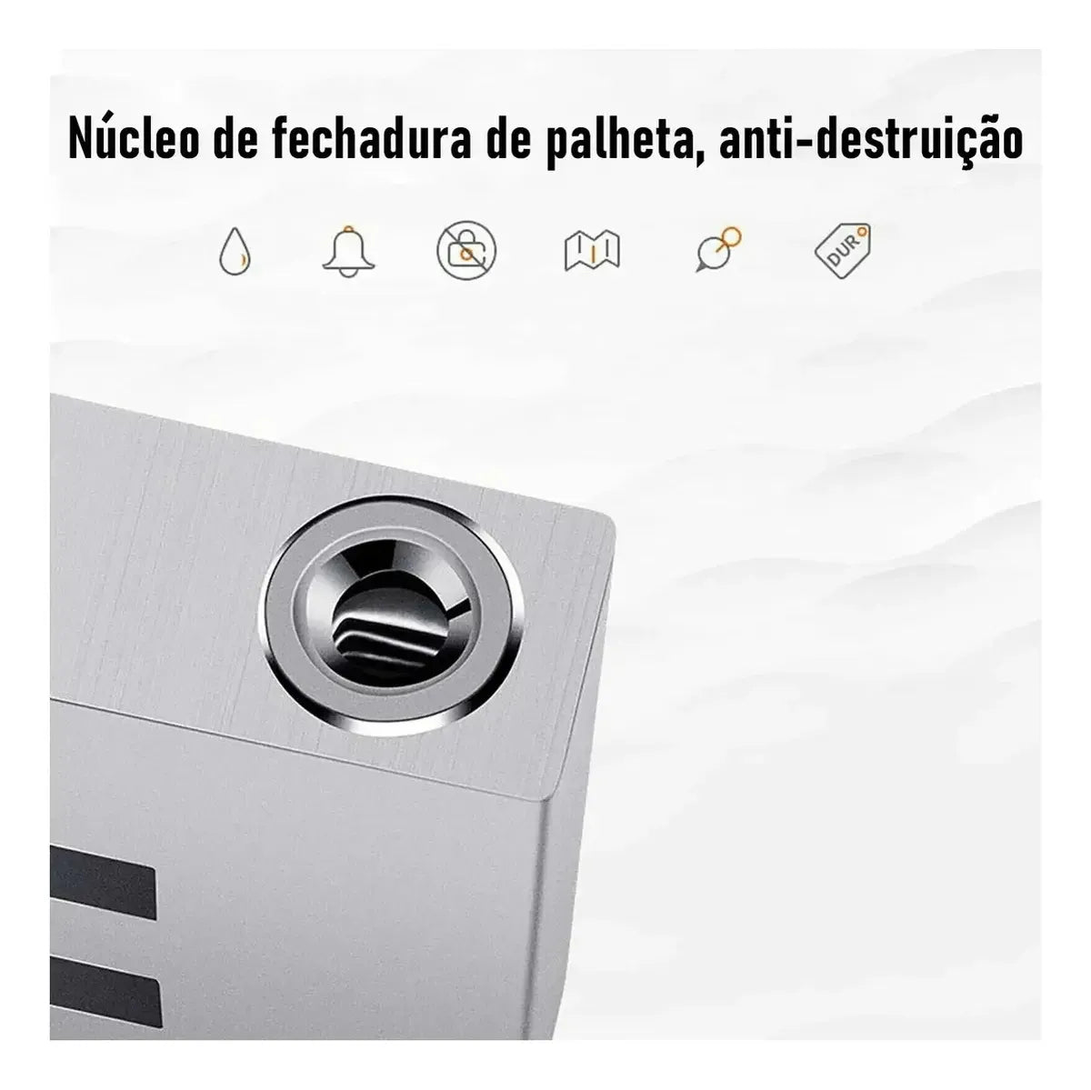 Trava Anti Furto Segurança Freio Embreagem Veículo Aço Pedal