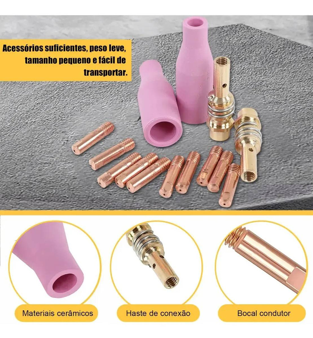 Kit De Bico De Soldagem Para Tochas Mb15, Construção Em