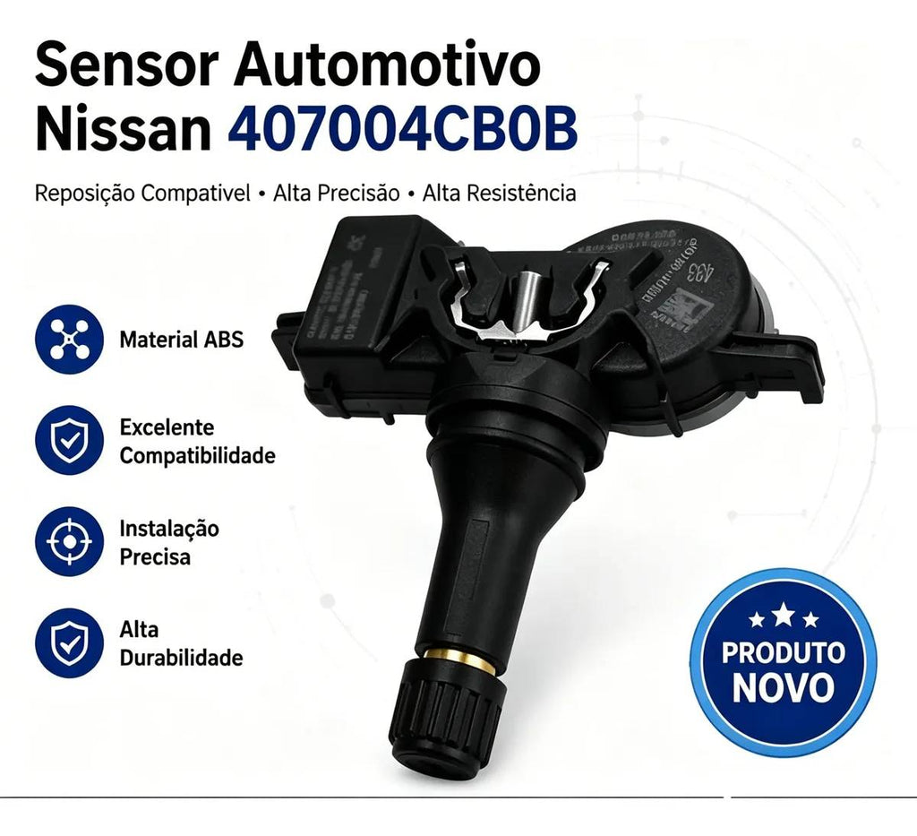 Sensor Tpms Pressão Pneu Nissan Renault Koleos