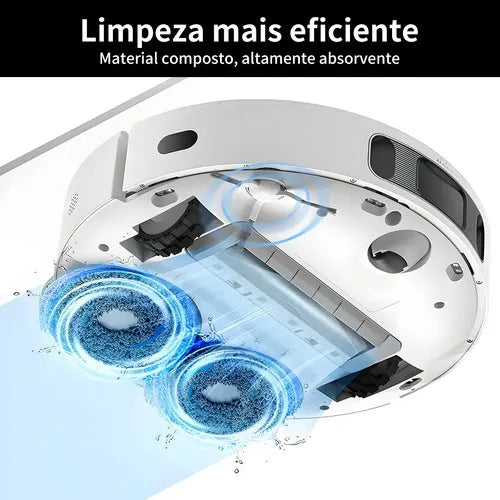 4 Panos Mop Para Robô Xiaomi S10+ S20+x10+ X20 Plus Pro Max