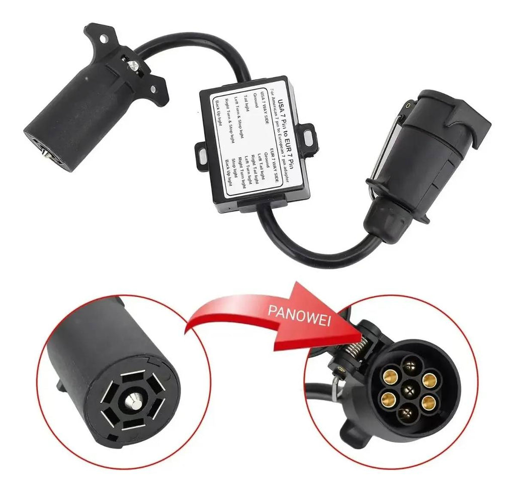 Tomada Adaptador Chicote Reboque Dodge Ram Padrão Usaxbrasil