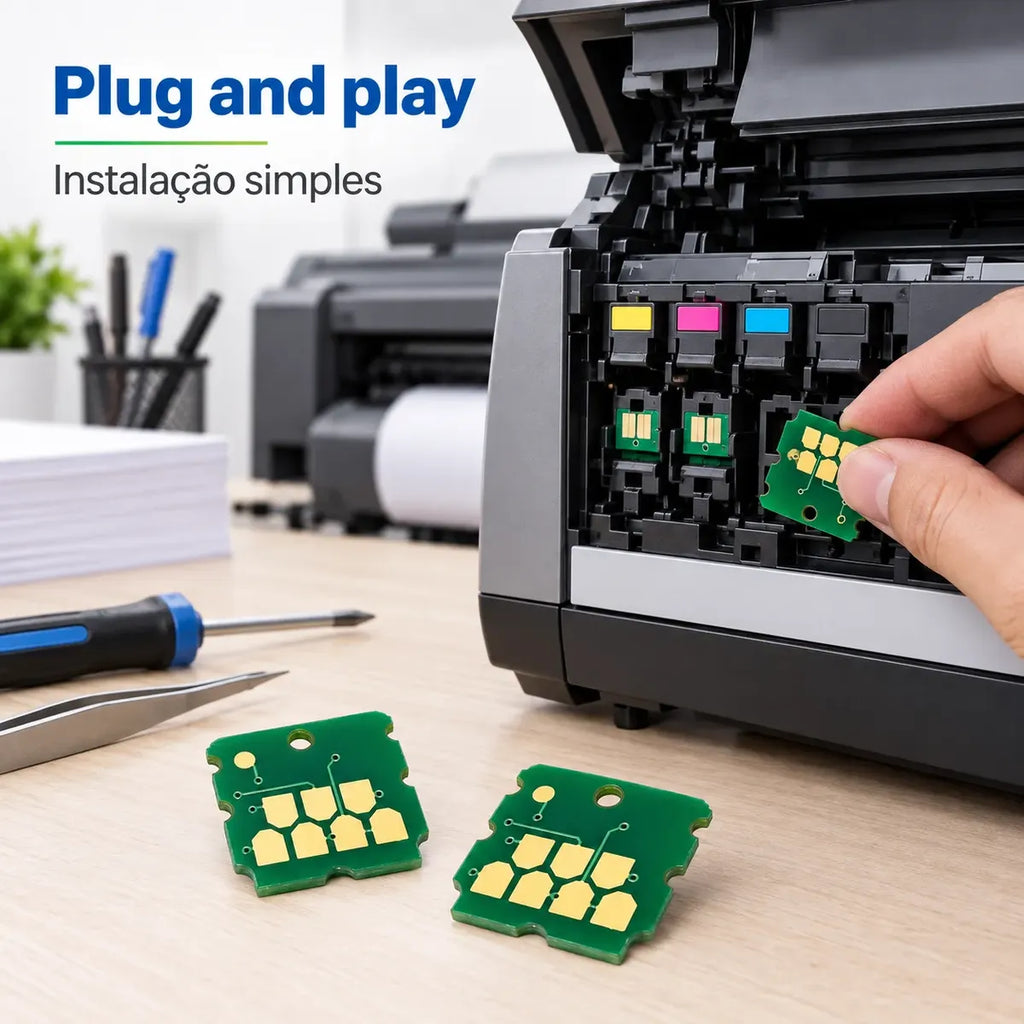 Kit 3 Chip P Caixa Manutenção Sc13mb F570 F571 T3170 T5170