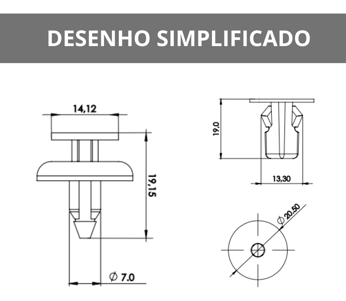 54 Presilha Parabarro Toyota Corola Parachoque 08 Em Diante