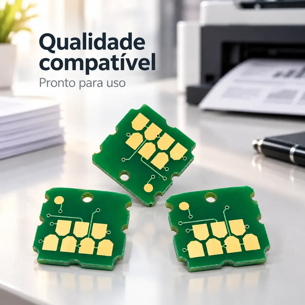 Kit 3 Chip P Caixa Manutenção Sc13mb F570 F571 T3170 T5170