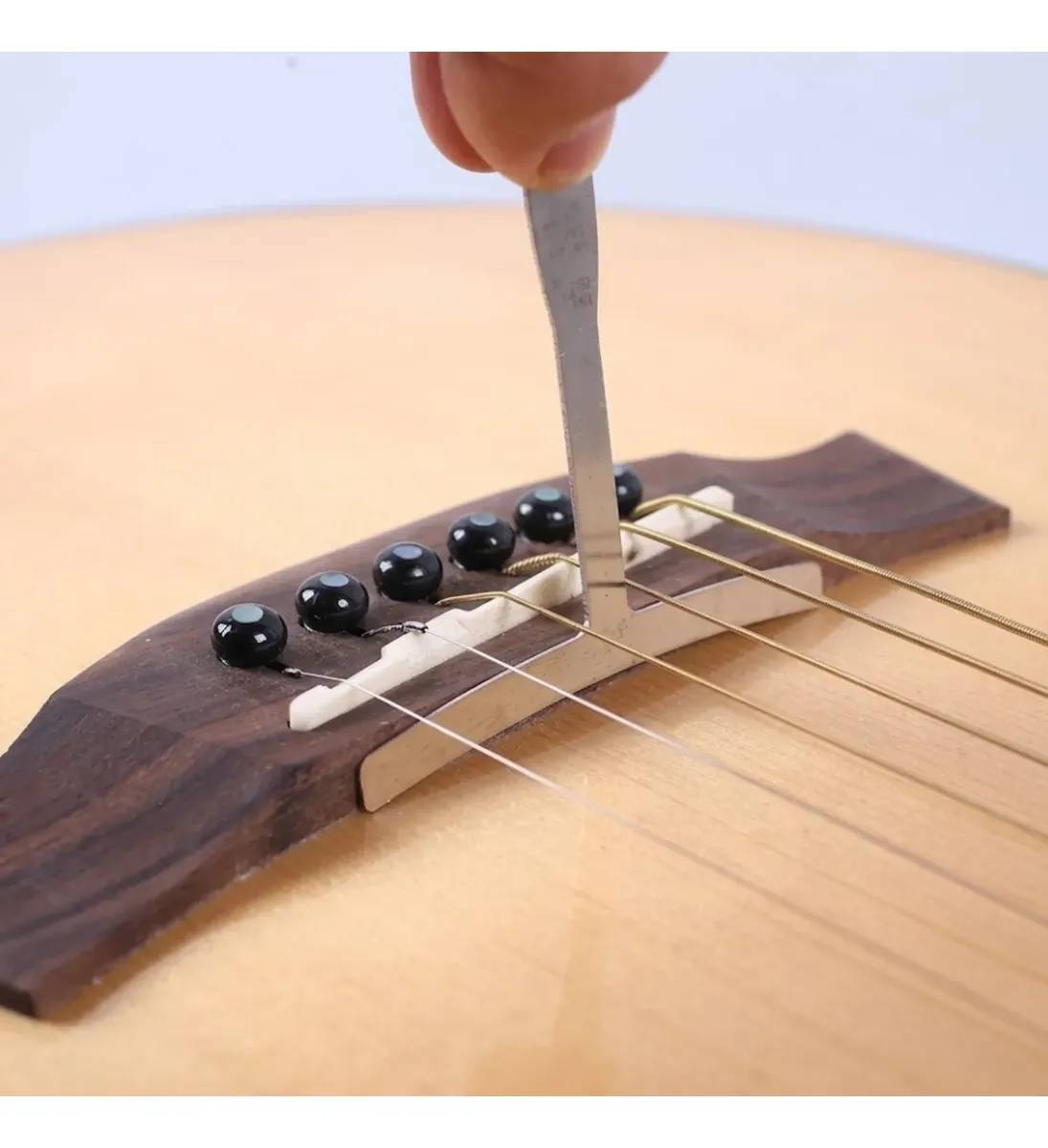 9 Chaves Regulagem Raio Escala Guitarra Luthier Gabarito Pro