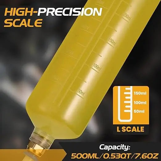 Seringa Enchimento Óleo Extrator De Fluido De Freio 500 Ml