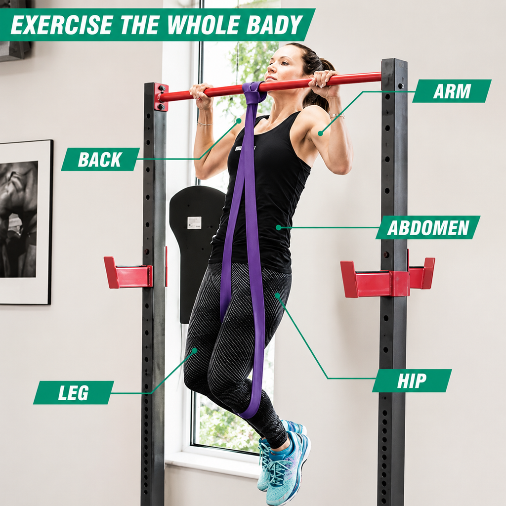 Kit 3 Super Band Elastico Borracha Crossfit Extra Forte Yoga