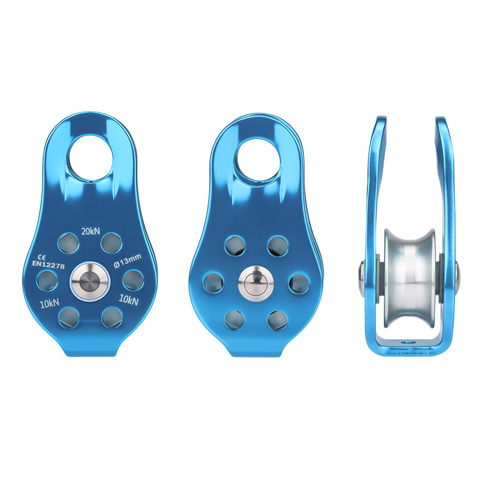 Polia Lateral Fixa 20kn Pequena Escalada Corda 8 A 13mm