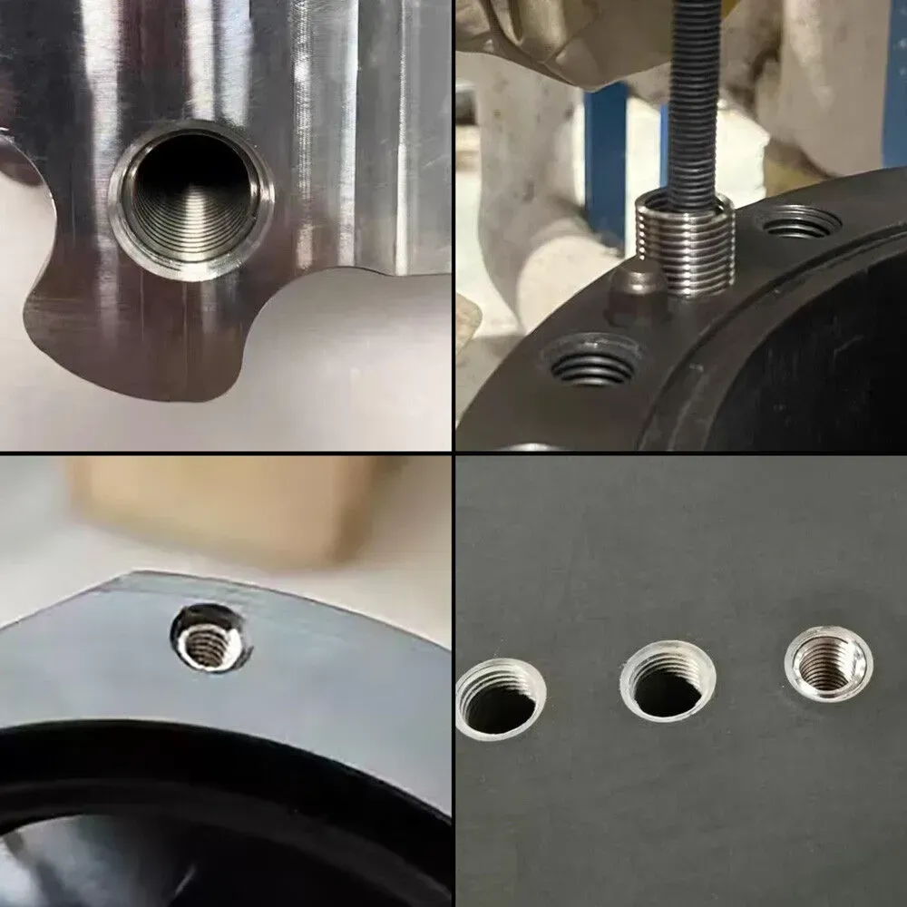 Inserção De Rosca De Arame De 60 Unidades M3-m12 X 2d