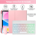 Capa + Mouse + Teclado + Caneta Para Ipad 10''/11'' Geração