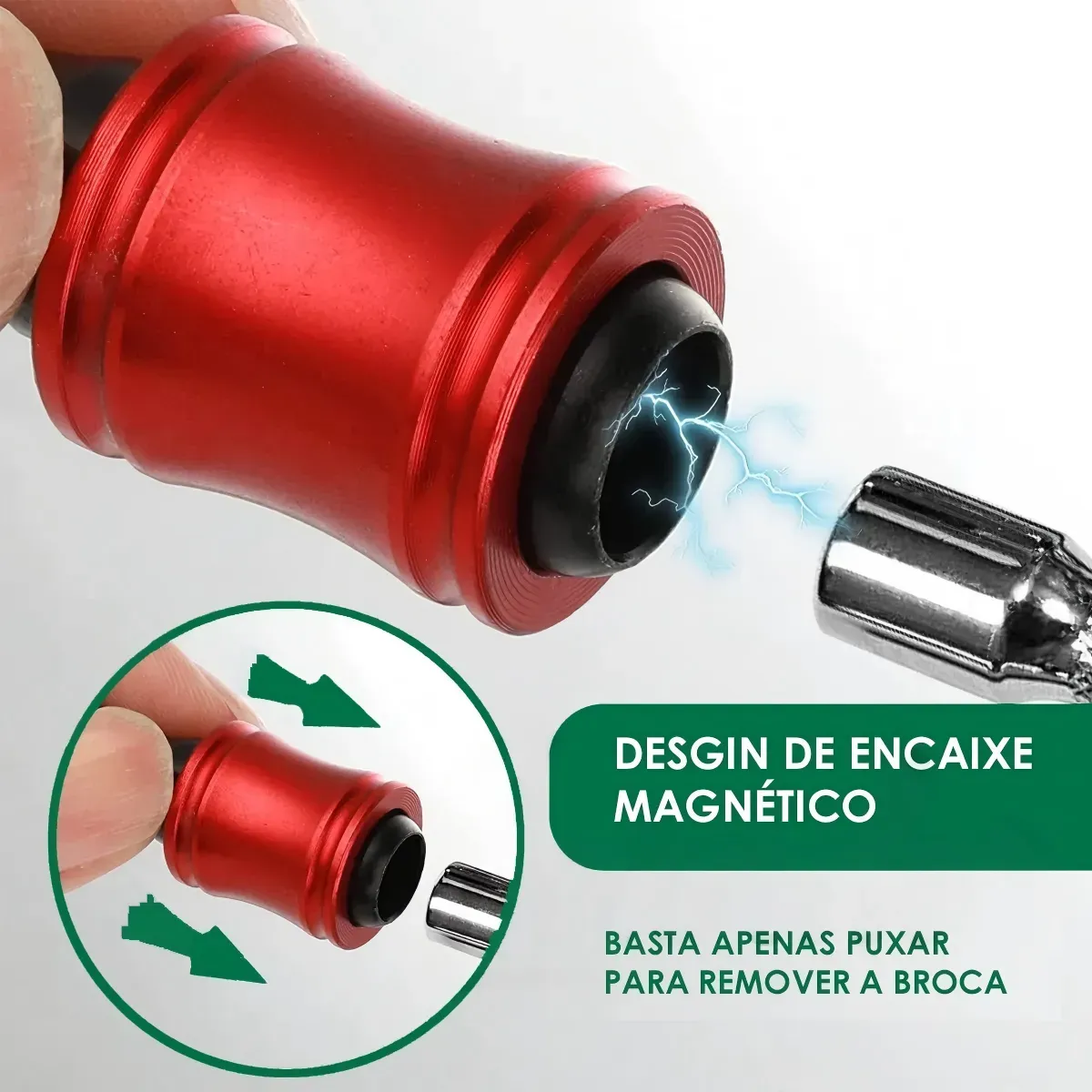 Chaveiro Guarda Bits Brocas Organiza Ponta Furo Organizador