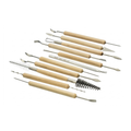 Kit 11 Ferramentas De Esculpir Artesanato De Ceramica Gesso